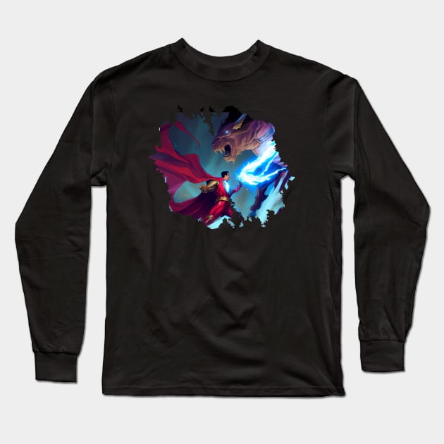 Shazam! Fury of the Gods Long Sleeve T-Shirt by Pixy Official